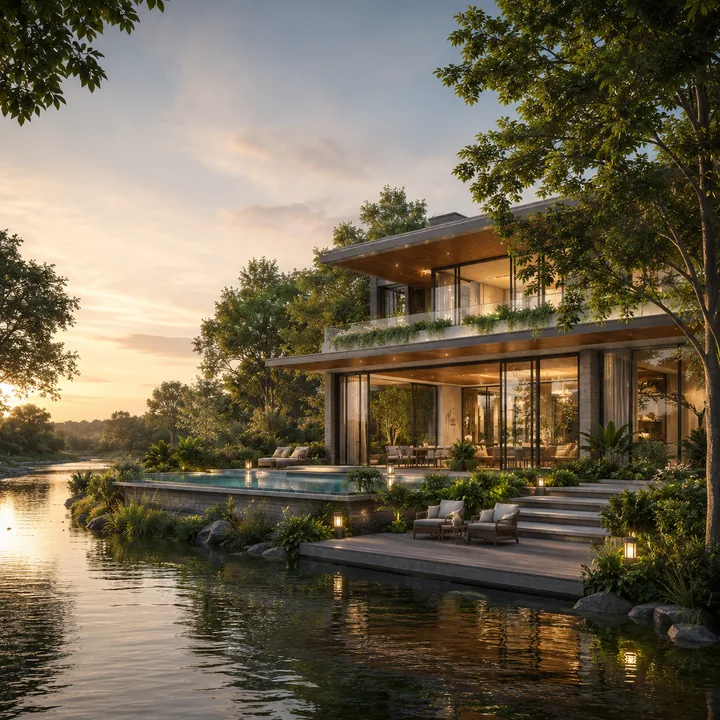 Luxury villa at Embassy Biome