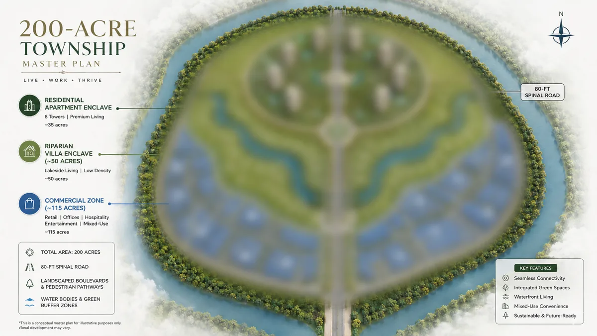 Embassy Biome master plan site layout